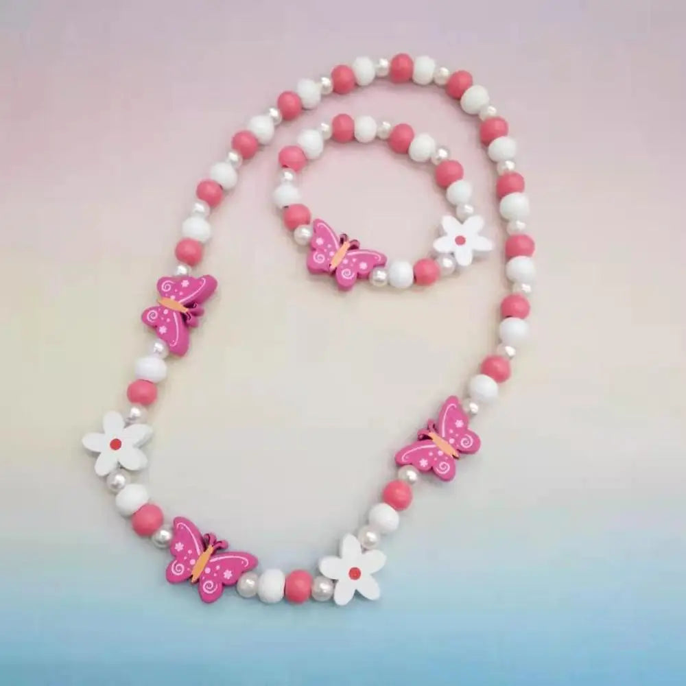 25 styles Cute Animal Flower Cartoon Flower Children's sweater necklace bracelet for children gift cp2585