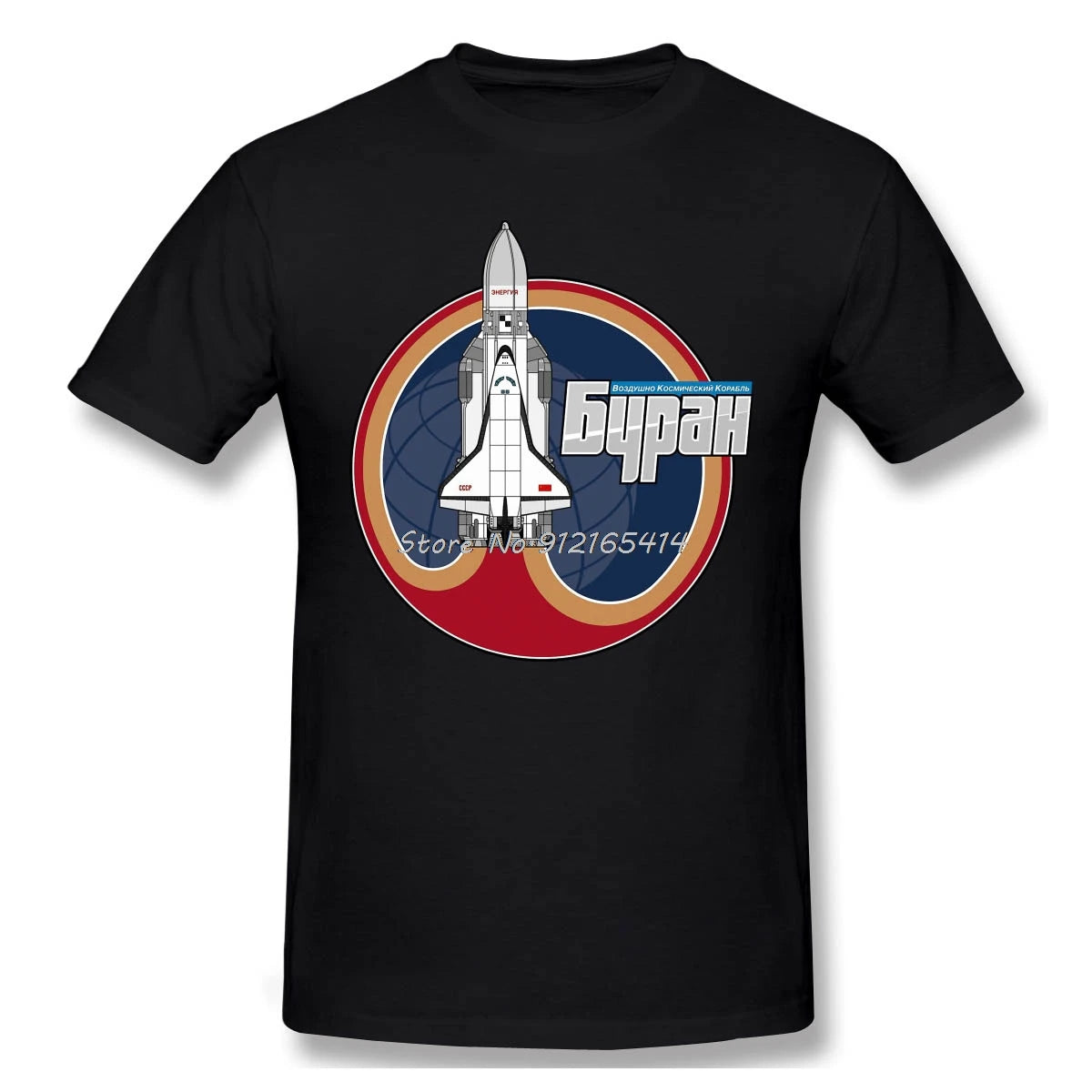 BURAN The Soviet Shuttle T-Shirt Men Top Quality Cotton Short Summer Sleeve Space Travel Occupy Mars 2026 Casual Shirt Loose