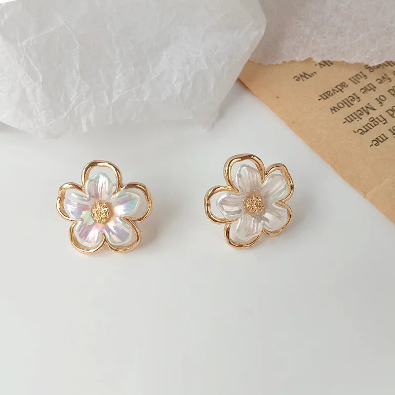 Love Heart Blue Earrings