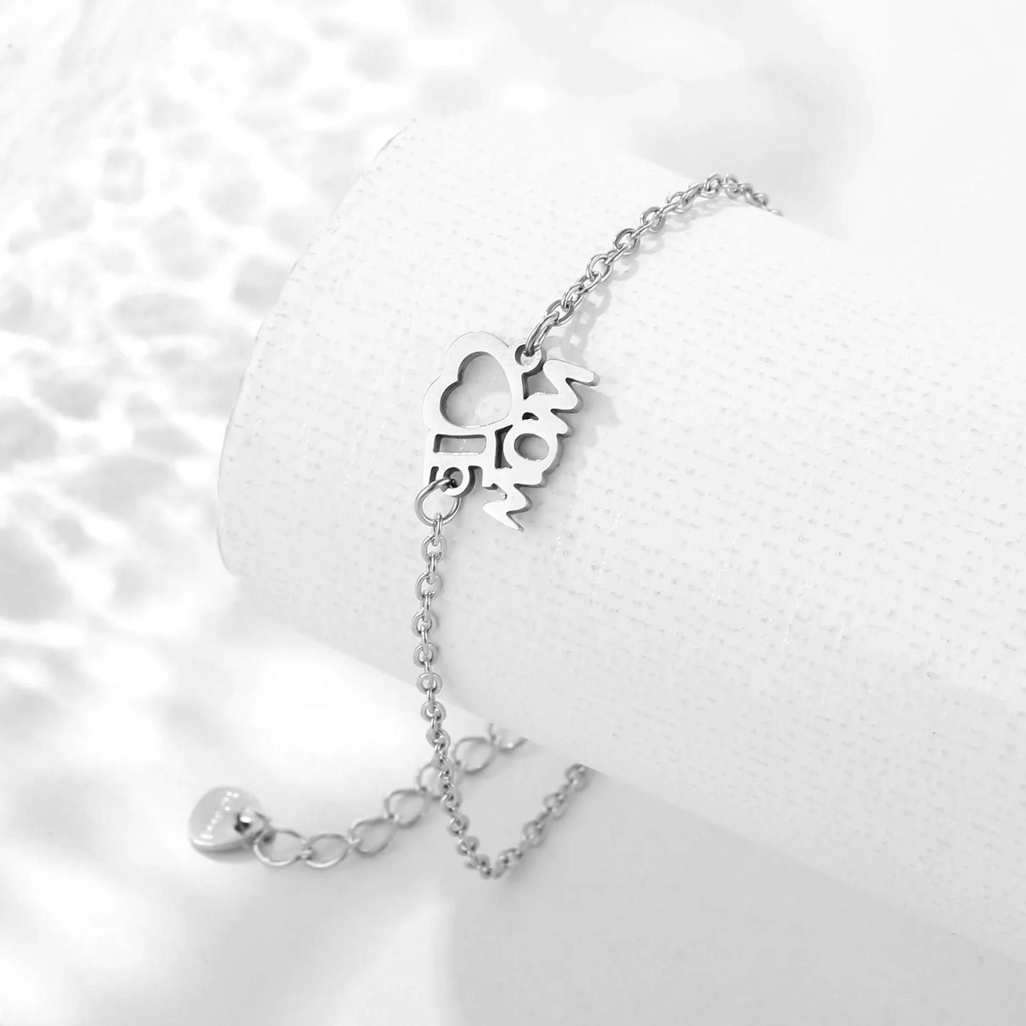 Mama Letter Pendant Necklace For Women Mom Mother's Day Clavicle Chain Choker Stainless Steel Jewelry Minimal Gift