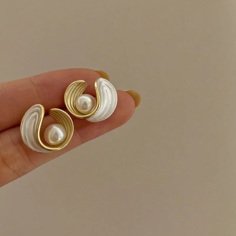 Love Heart Blue Earrings