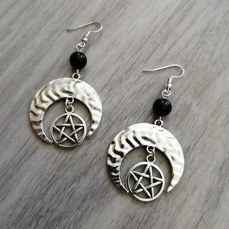 New Silver Color Star Necklaces Chain Pair of Celestial Best Friends Celestial Gift for Friend Long Necklaces Pendants Men Women
