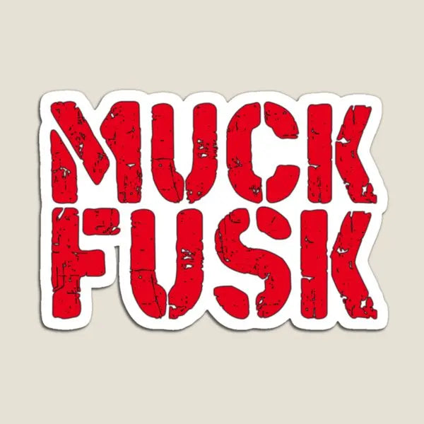 Muck Fusk No Elon Anti Elon No Elon Mus Magnet Funny Baby Decor Colorful Stickers Children Cute Magnetic for Fridge Organizer