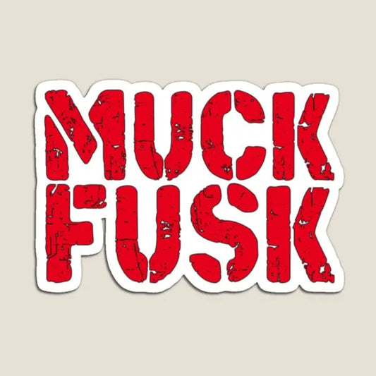 Muck Fusk No Elon Anti Elon No Elon Mus  Magnet Funny Baby Decor Colorful Stickers Children Cute  Magnetic for Fridge Organizer