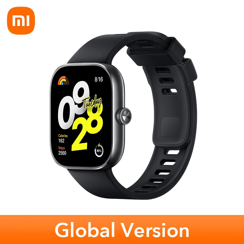 Global Version Xiaomi Redmi Watch 4 Smart Watch Ultra Large 1.97'' AMOLED Display 20 Days Battery Life Bluetooth Phone Call