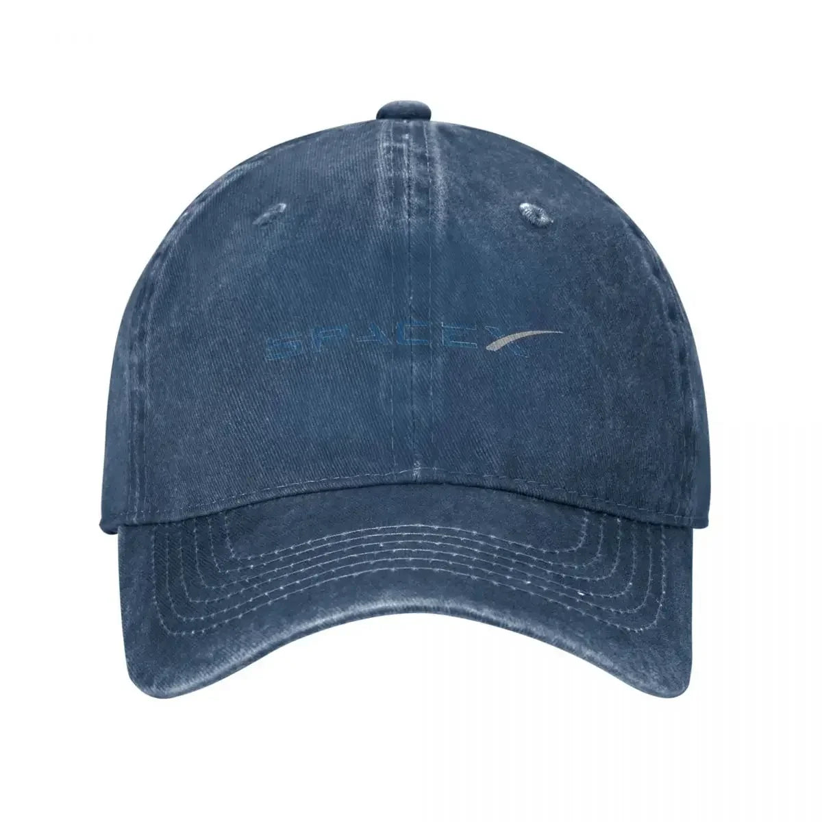 Washed Denim SpaceX Space X Logo Elon Musk Baseball Cap Summer Snapback Cowboy Hats Bone Falcon Heavy Rocket Casquette Gorras