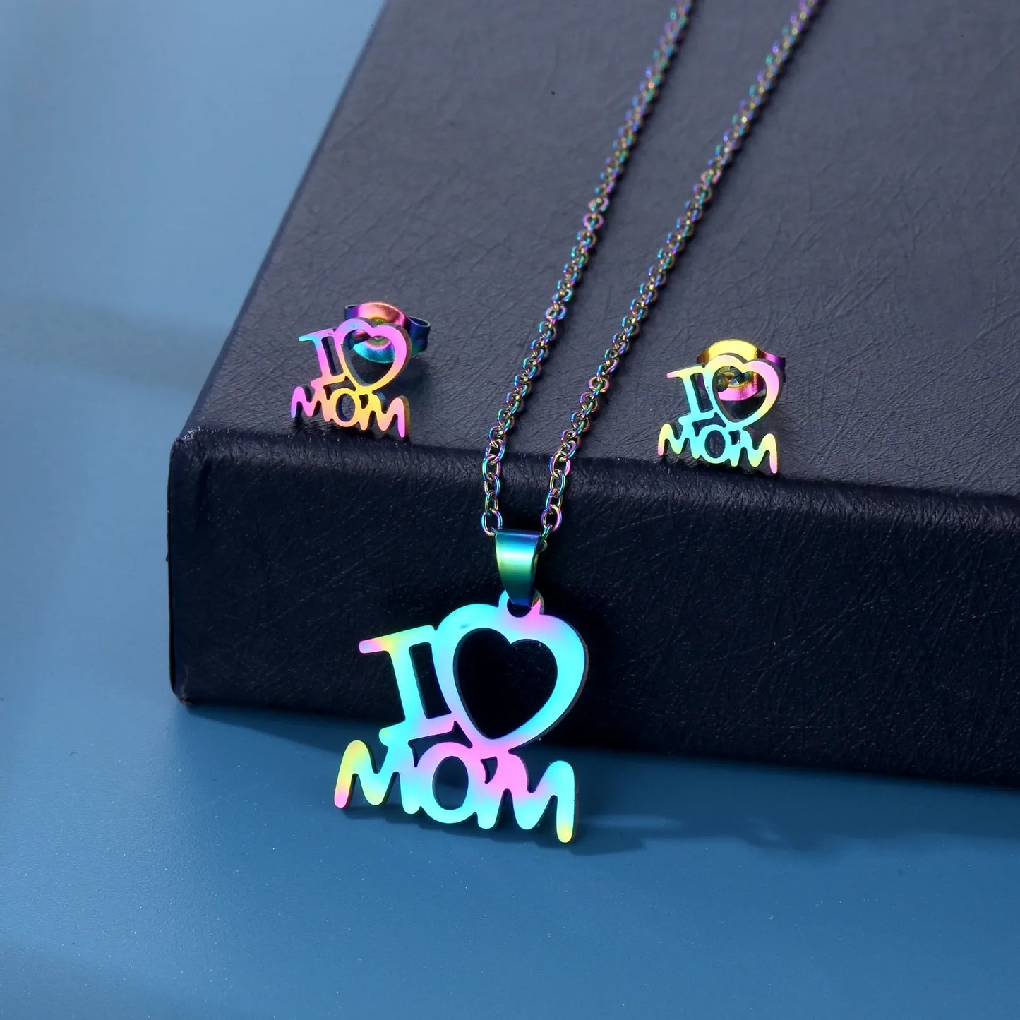 Mama Letter Pendant Necklace For Women Mom Mother's Day Clavicle Chain Choker Stainless Steel Jewelry Minimal Gift
