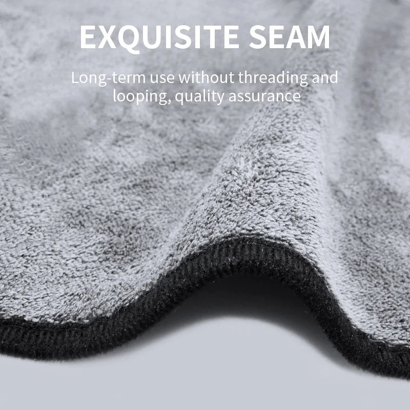 Car Logo Badge Microfiber Wash Towel Cotton Soft Cleaning Rag Drying Cloth For Tesla Model 3 Mode S X Model Y Emblem Accessories