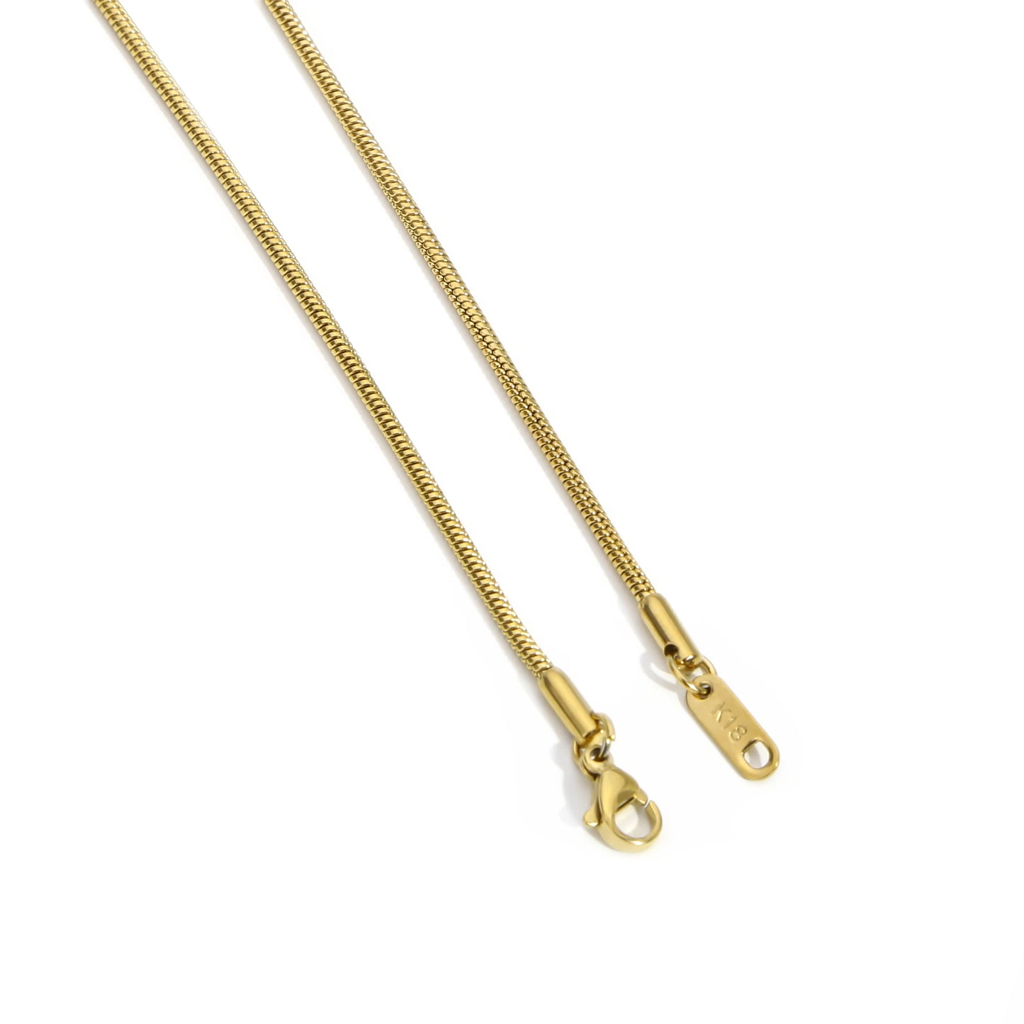 Inoxidable Gold Color Chains 0.9mm-2mm Stainless Steel Snake Chains Necklace Twist Rope Jewelry Women Long Chains Accessories