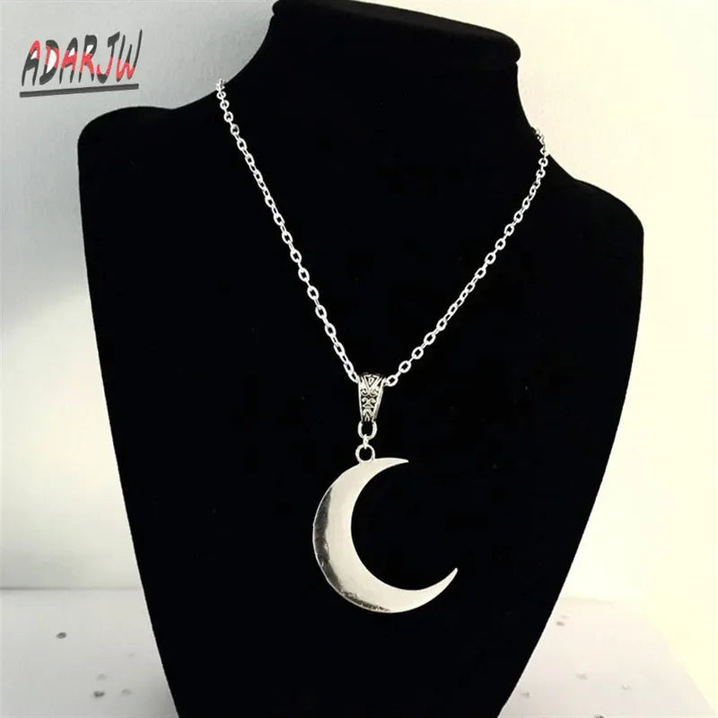New Silver Color Star Necklaces Chain Pair of Celestial Best Friends Celestial Gift for Friend Long Necklaces Pendants Men Women
