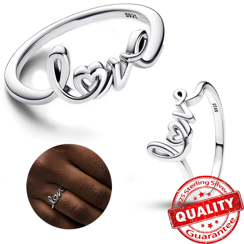 Sparkling Black Row Eternity Diamond Ring 925 Sterling Silver Freshwater Cultured Pearls Finger Open Ring for Women Jewelry Gift