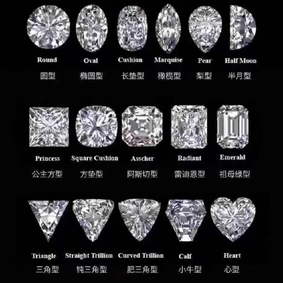 AEAW Customize Jewelry Loose Lab Grown Diamond CVD HPHT IGI Jewelry 10k14K 18K Ring Necklace Earring 1ct to 10ct DE Color VS-VVS