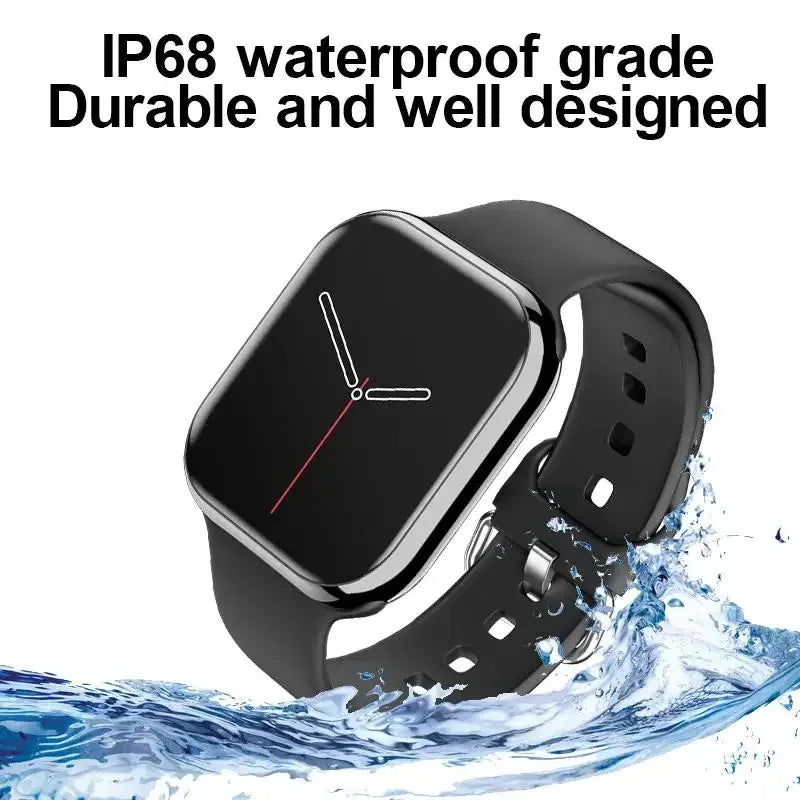 2025 NEW Smart Watch Wireless Charging Smartwatch Bluetooth Calls Men Women Watches Fitness Bracelet Custom Watch Face