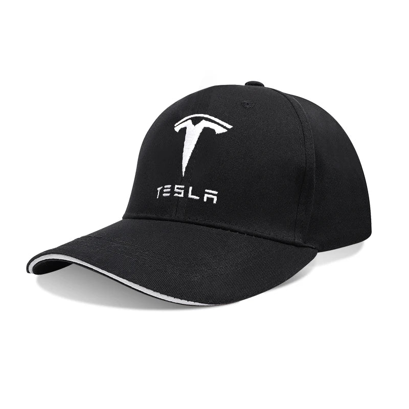 Car Logo Cap Hip Hop Hats Quality Sunscreen Baseball Caps For Tesla Model 3 Model S Model X Model Y Cybertruck Roadster SpaceX