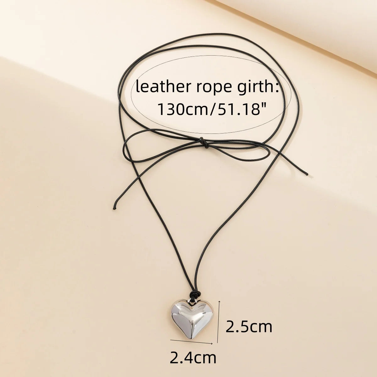 New Goth Black Velvet Big Heart Pendant Choker Necklace for Women Elegant Weave Knotted Bowknot Adjustable Chain Jewelry