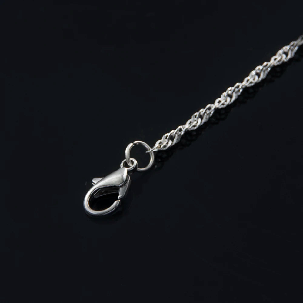 Arwen Evenstar Movie Necklace Silver Color Crystal Pendant Necklaces for Women Girl Party Jewelry Gift Jewelry