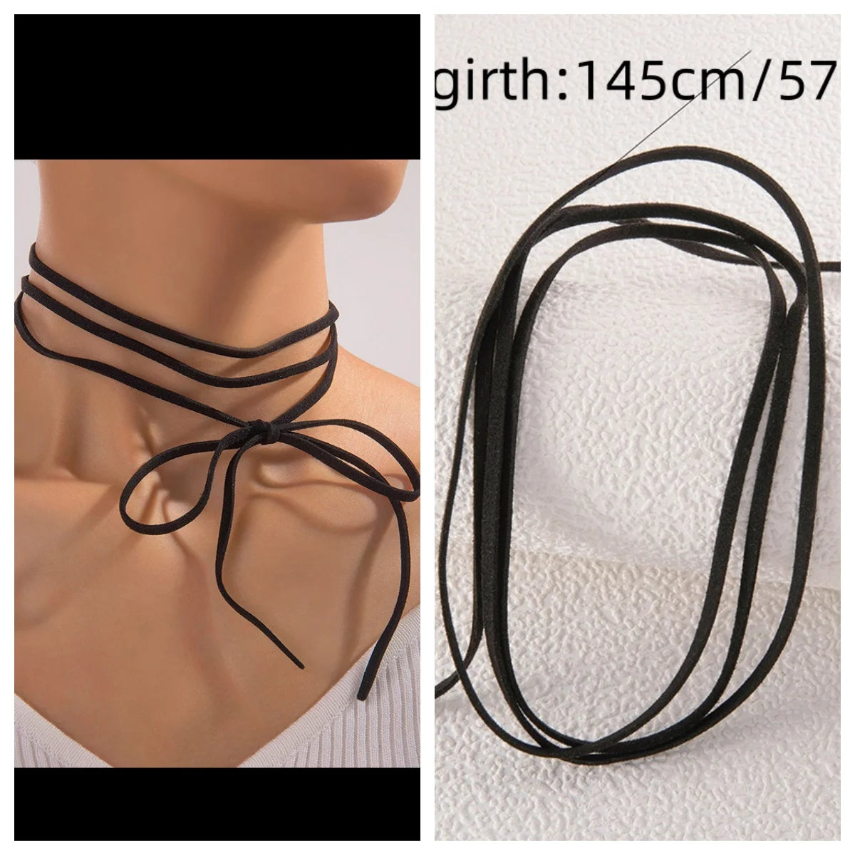 Punk Goth Black Velvet Big Heart Pendant Choker Necklace for Women Elegant Weave Knotted Bowknot Adjustable Chain Jewelry