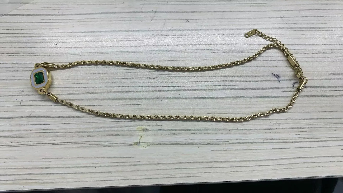Stainless Steel Creative Chain Necklace