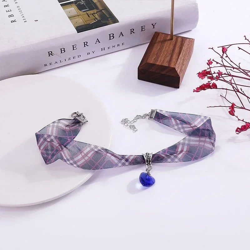 Simple Vintage Velvet Pearl Choker Short Black Clavicle Collar Necklace Gothic Chokers Necklaces for women