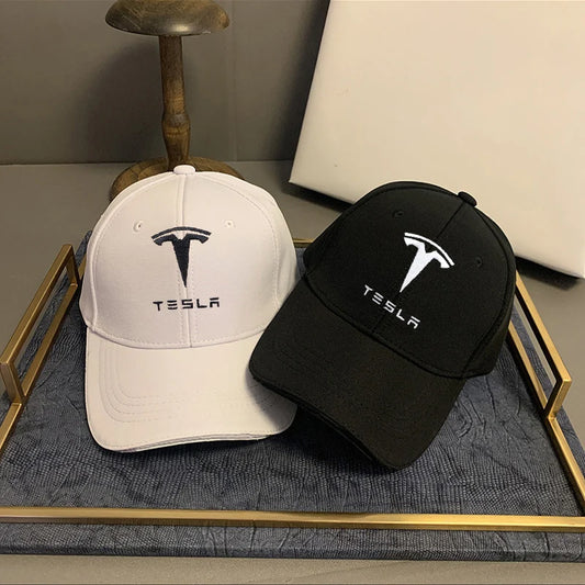 Car Logo Cap Hip Hop Hats Quality Sunscreen Baseball Caps For Tesla Model 3 Model S Model X Model Y Cybertruck Roadster SpaceX