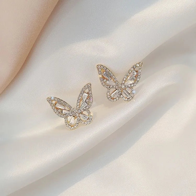 Love Heart Blue Earrings