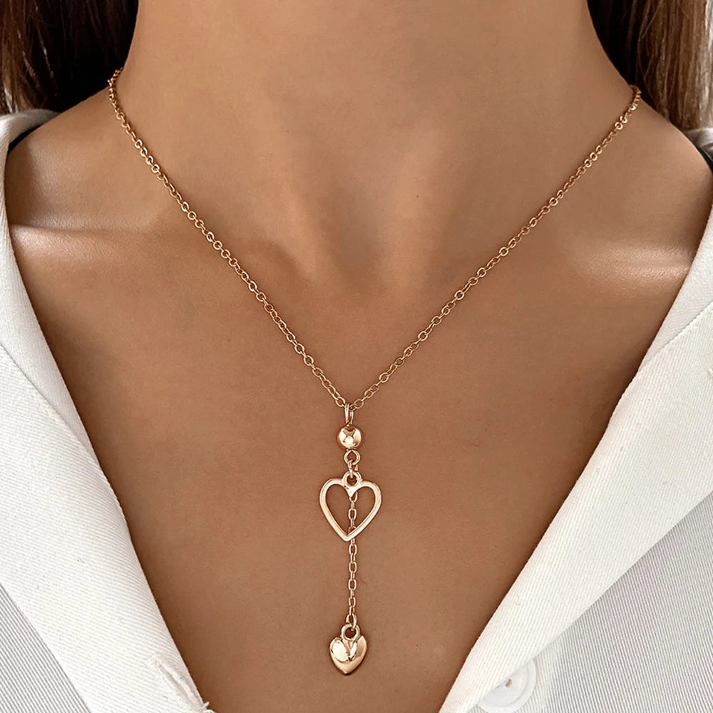 Classic Gothic Tattoo Red Velvet Choker Necklace Red Heart Pendant Necklaces For Women Fashion Jewelry Valentine's Gift N0352