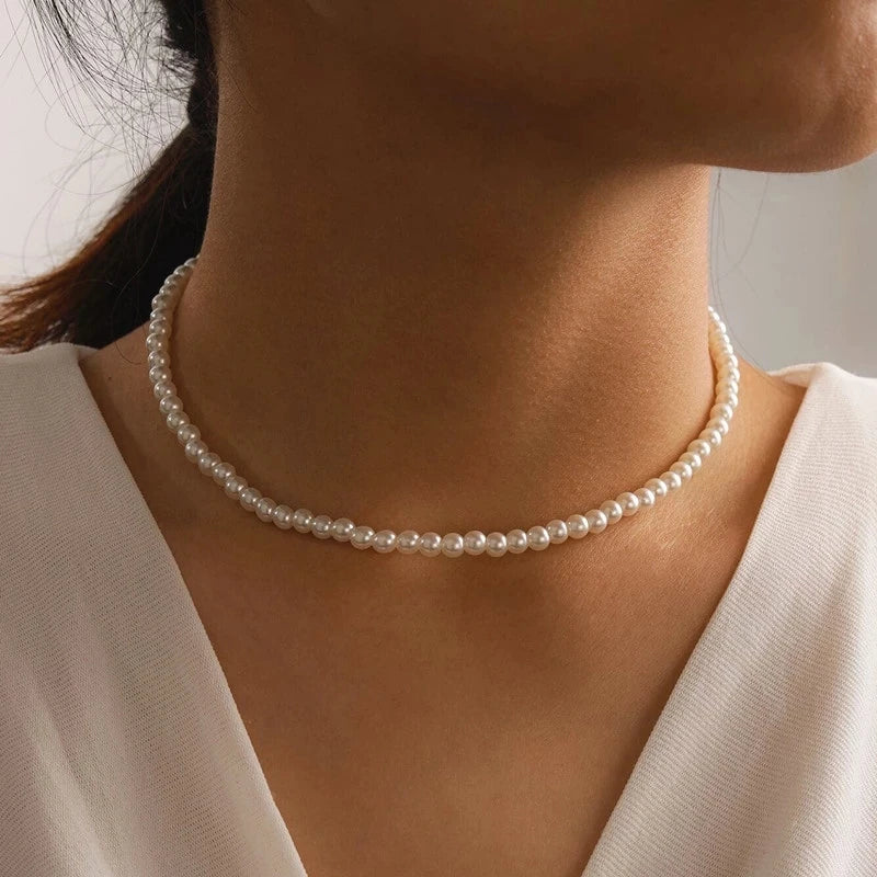 Elegant White Necklace