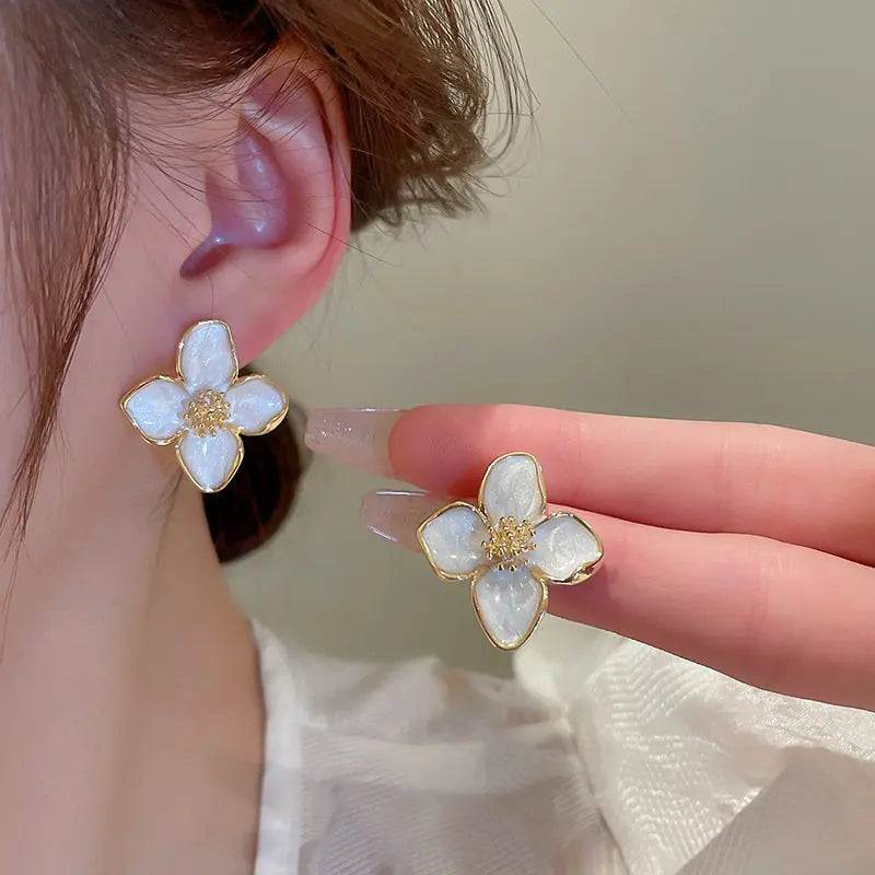 Flower Stud Earrings