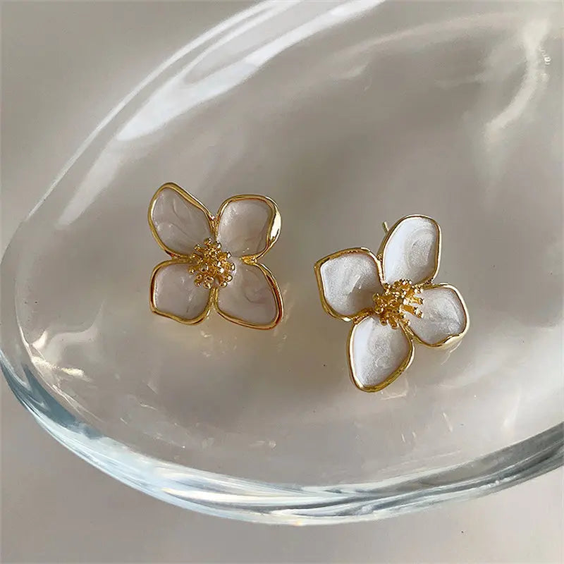 Flower Stud Earrings