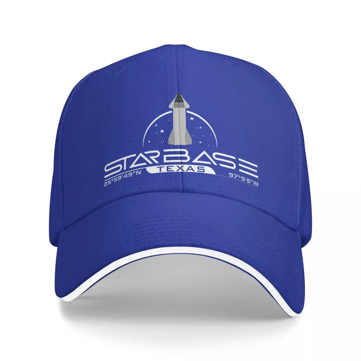 Starbase Texas SpaceX Starship Windproof Cap Sun Visor Hip Hop Caps Cowboy Hat Peaked Hats