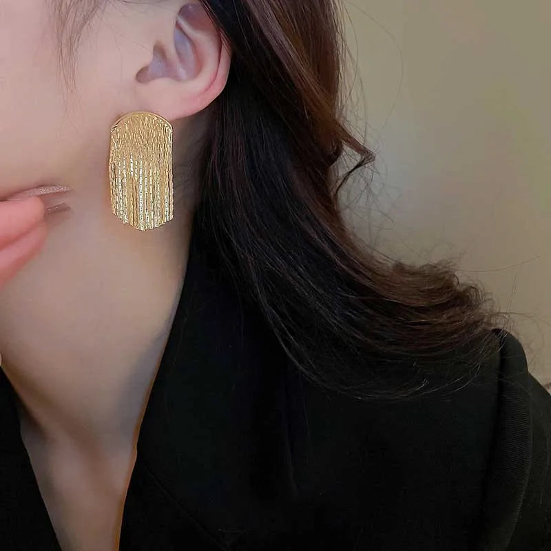 Long Tassel Earrings