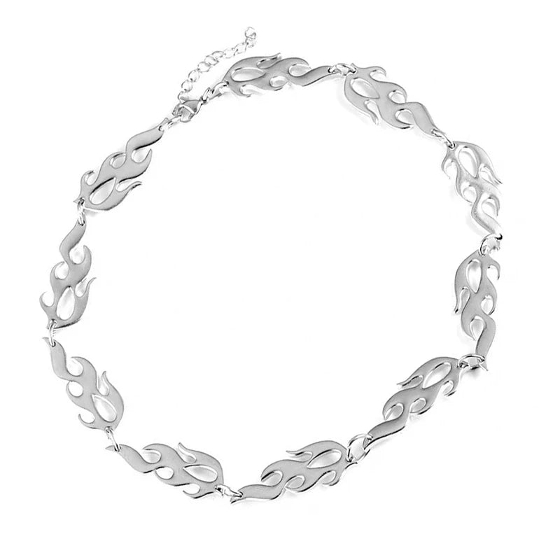 Small Wire Brambles Iron Unisex Choker Necklace Women Hip-hop Gothic Punk Barbed Wire Little Thorns Chain Choker Jewelry Gifts