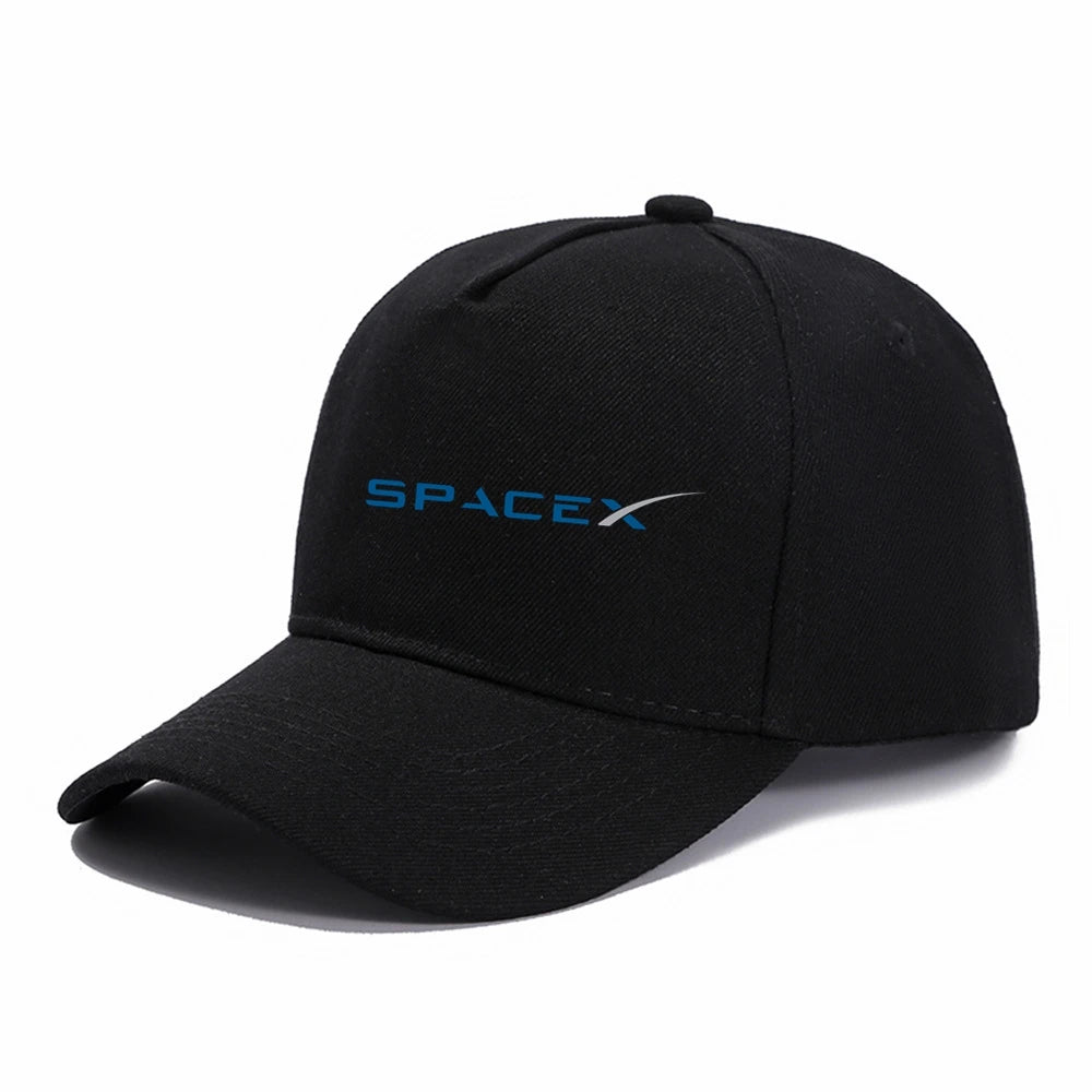 SpaceX Baseball Cap Space X Logo Nasas Summer Hip Hop Boy Hats Sun Caps Adjustable Breathable Outdoor Travel Kids Hats